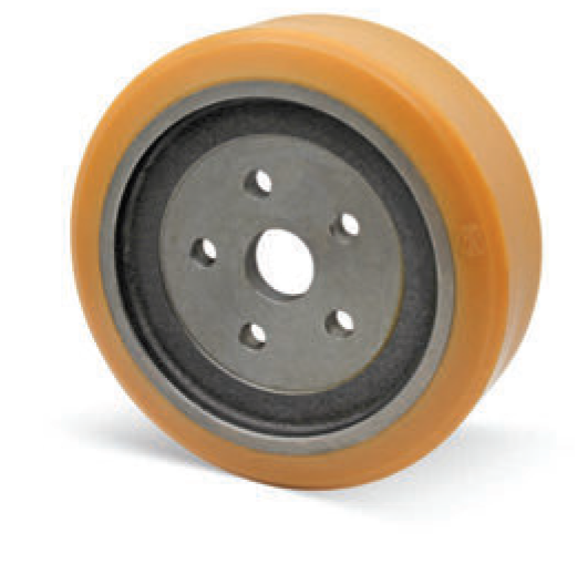 Vulkoprin 637.001 — Ø215×76mm Forklift Drive Wheel