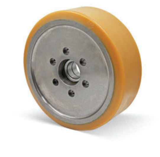 Vulkoprin 637.039 — Ø254×100mm Forklift Drive Wheel
