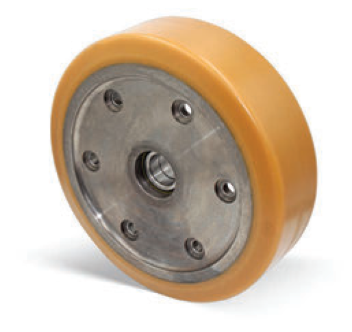 Vulkoprin 637.057 — Ø254×102mm Forklift Drive Wheel