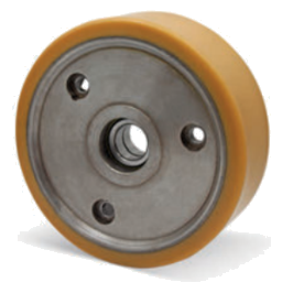 Vulkoprin 637.015 — Ø254×90mm Forklift Drive Wheel