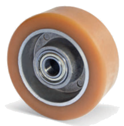 Vulkoprin 637.018 — Ø343×114mm Forklift Drive Wheel