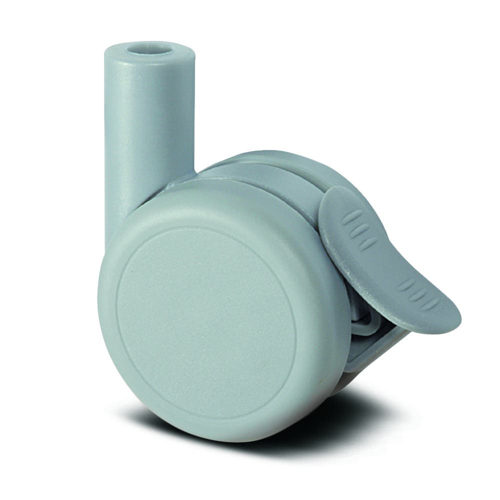 Swivel castor with wheel brake 65 mm