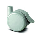 Swivel castor with wheel brake 75 mm