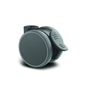 Swivel castor with wheel brake 100 mm