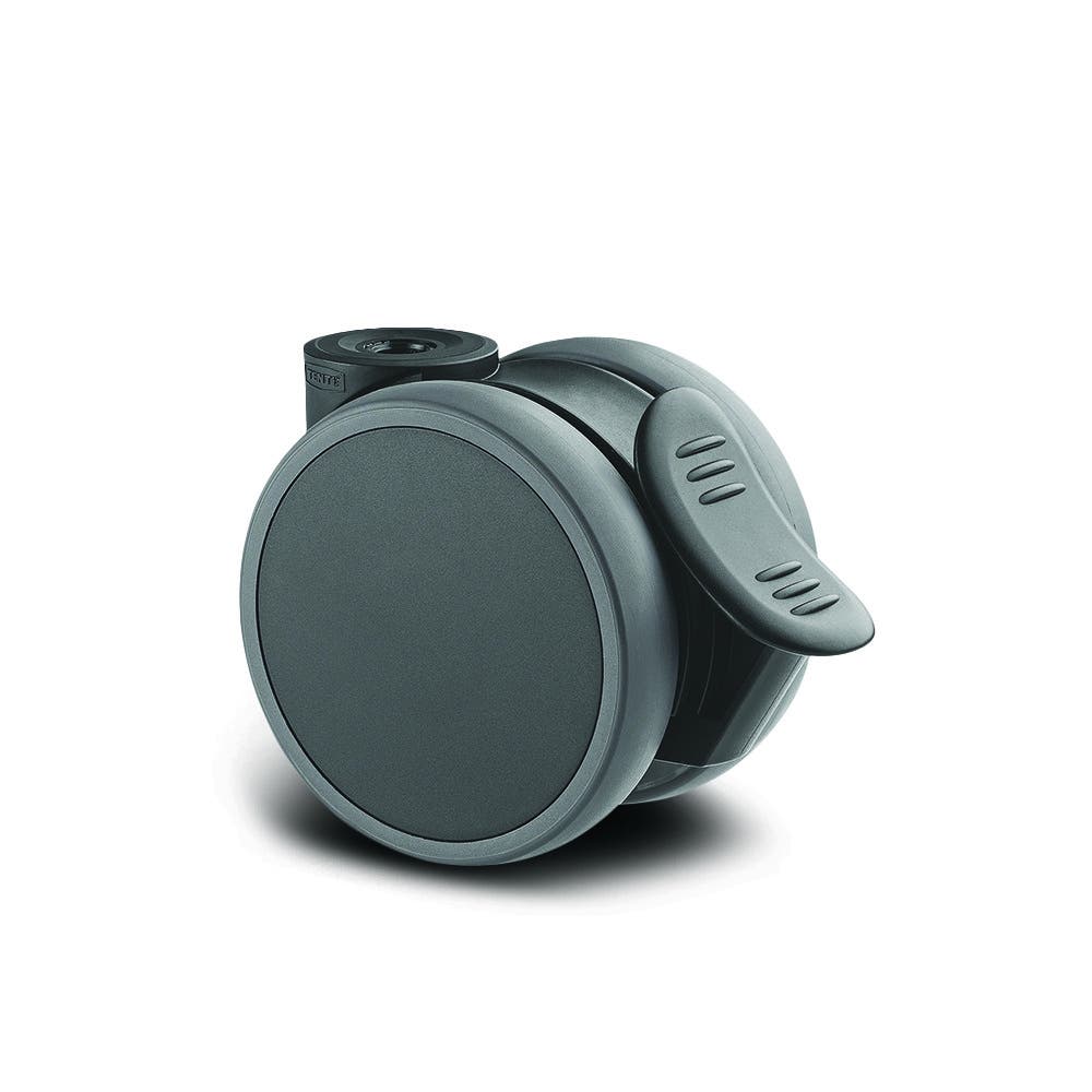 Swivel castor with wheel brake 100 mm