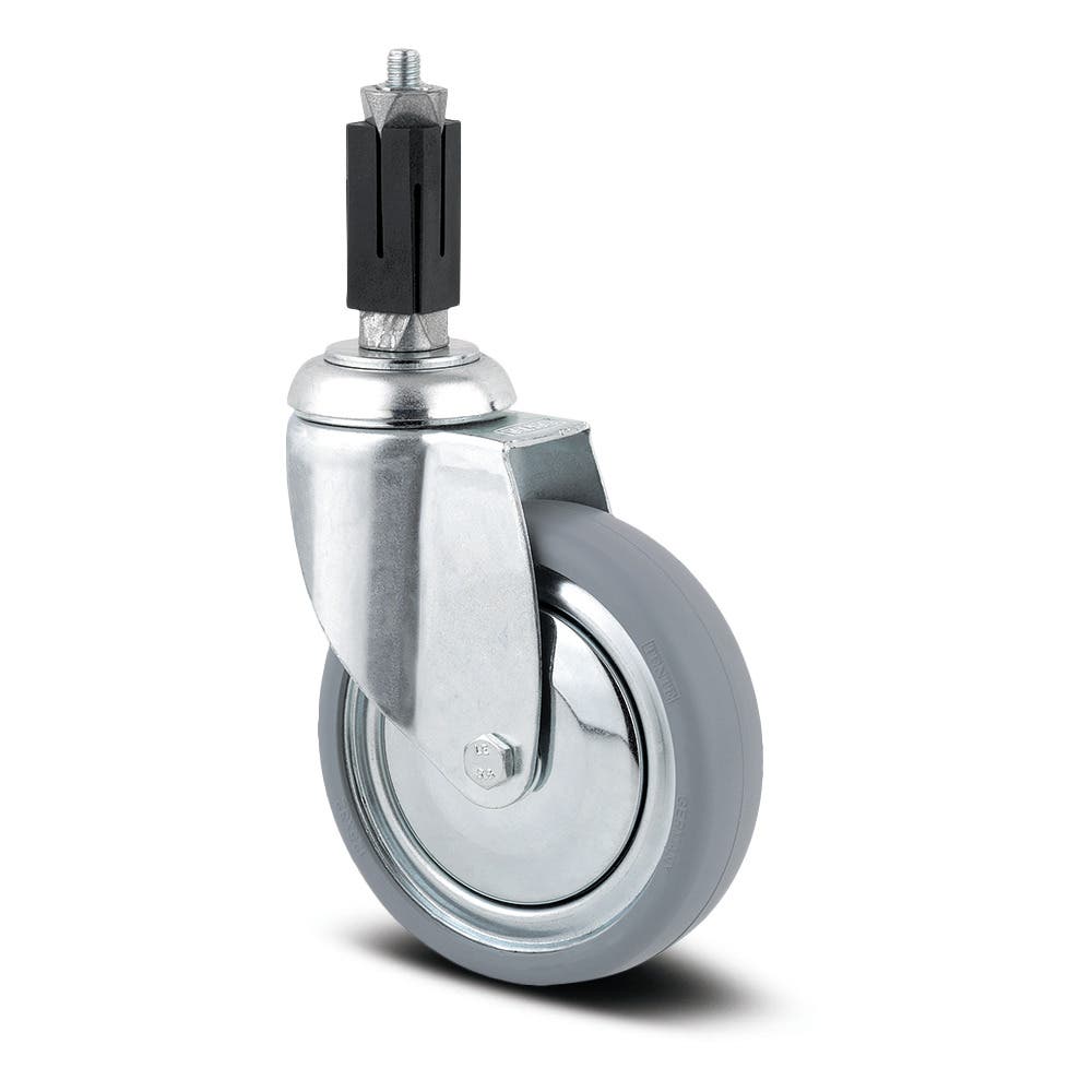 Swivel castor 75 mm