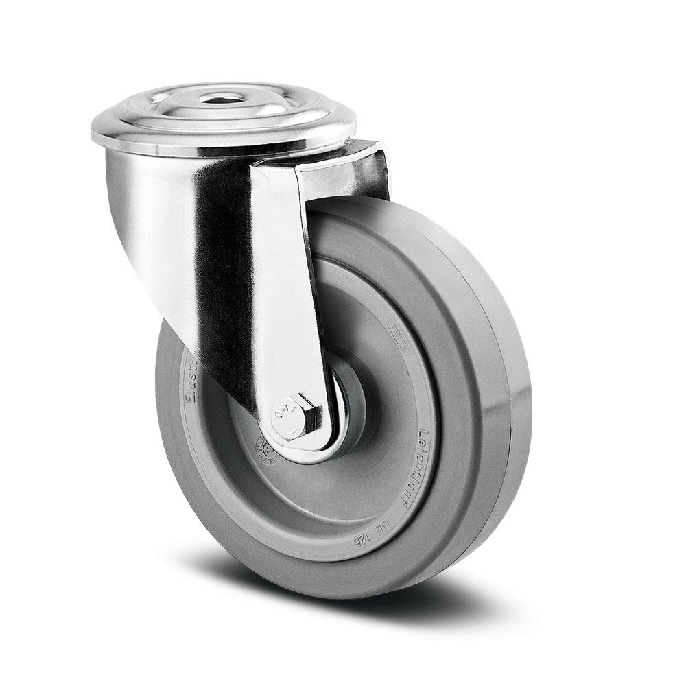 Swivel castor 125 mm